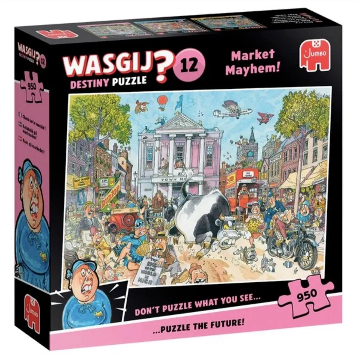 Wasgij Destiny 12 Market Mayhem! Puzzel 950 Stuks