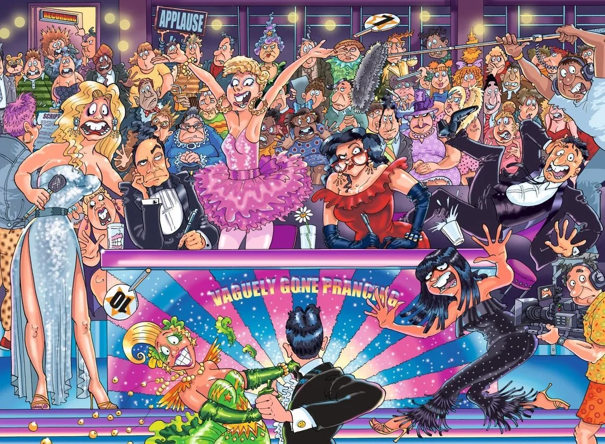Wasgij Original 30 Wals Tango en Jive Puzzel 1000 Stukjes - Multicolor