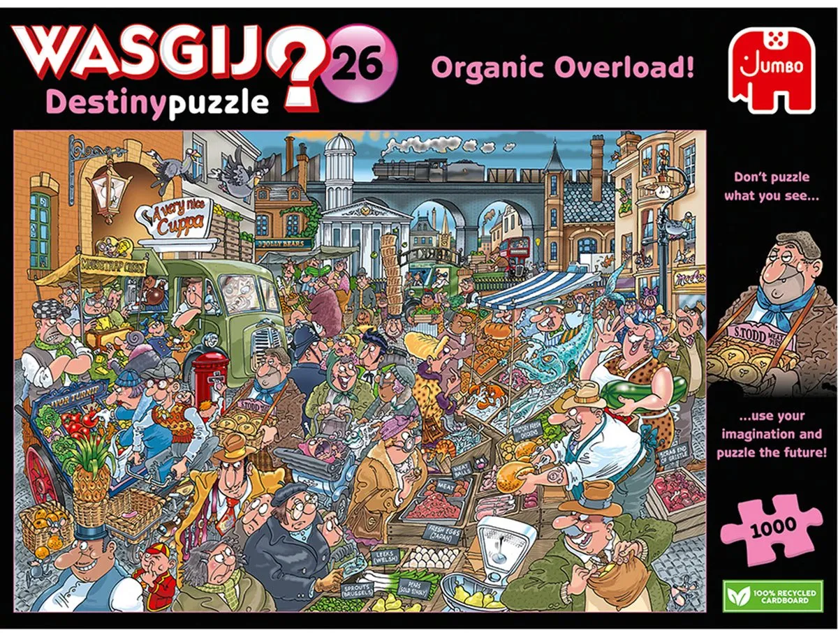 Wasgij Destiny 26 Puzzel - 1000 Stuks - Meerkleurig
