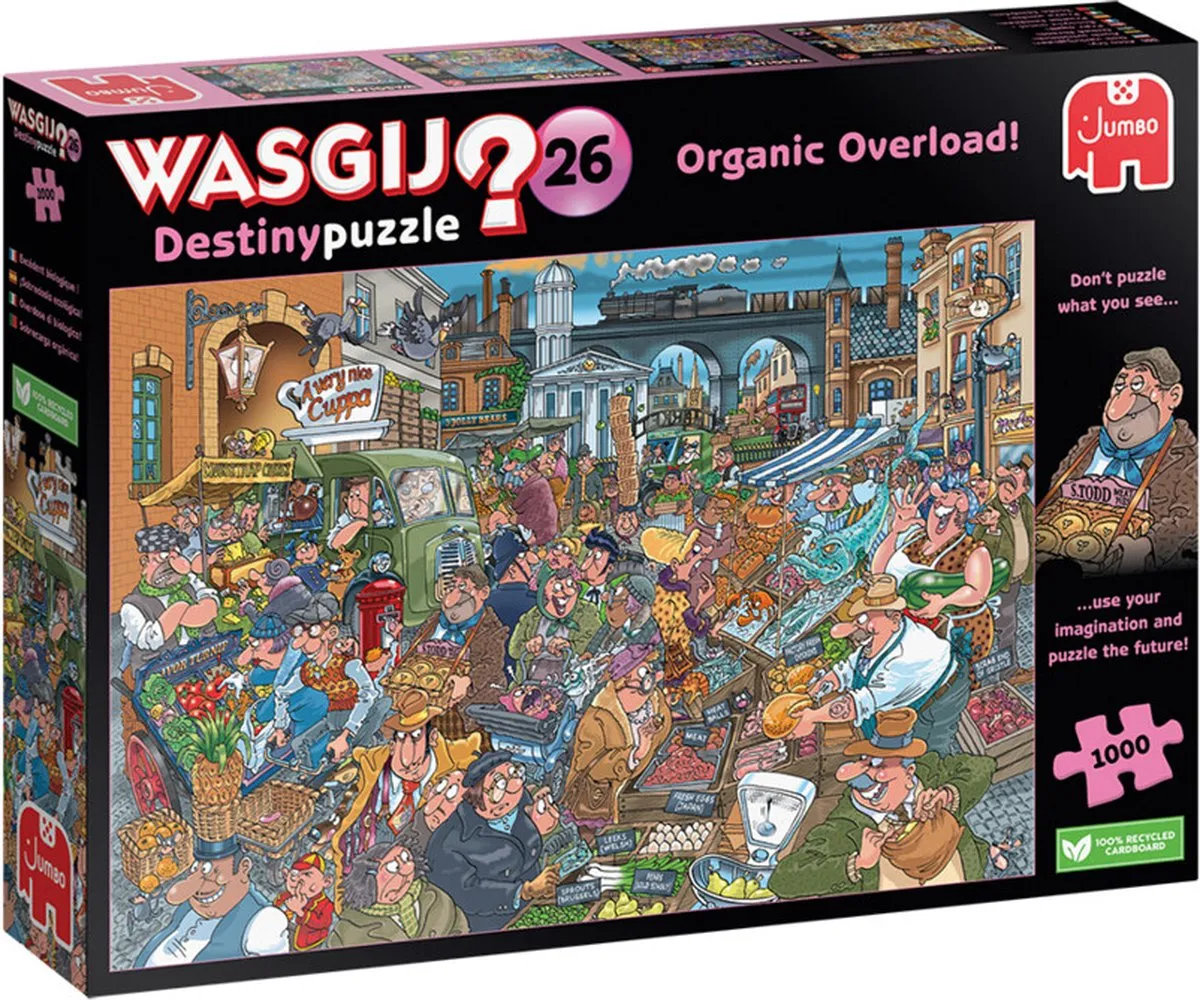 Wasgij Destiny 26 Puzzel - 1000 Stuks - Meerkleurig