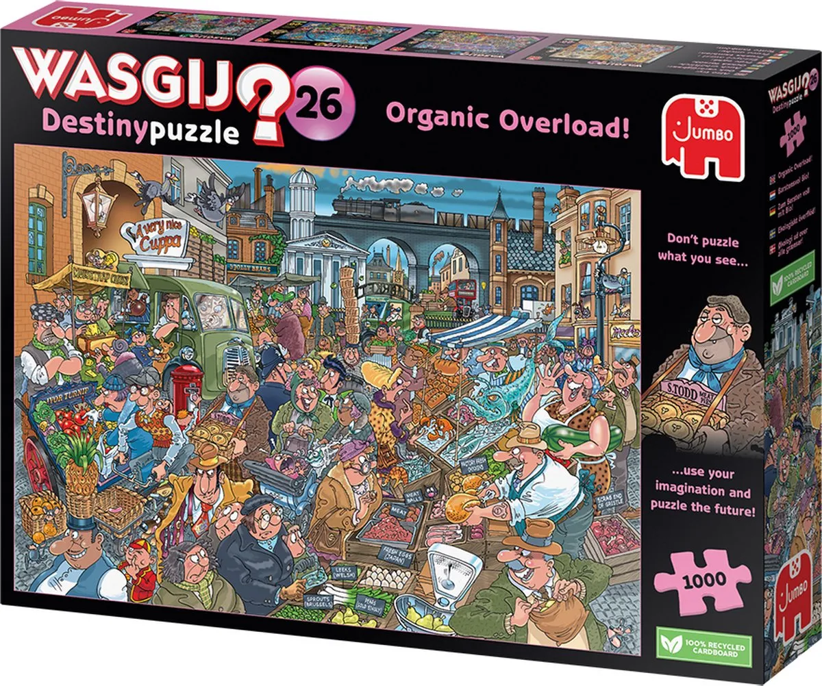 Wasgij Destiny 26 Puzzel - 1000 Stuks - Meerkleurig