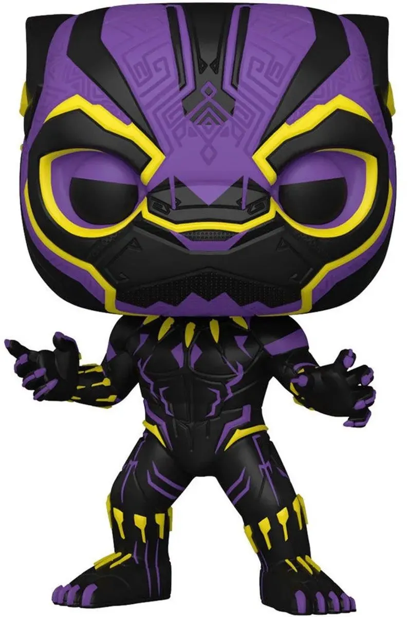 Funko Marvel Black Panther Bobble Head POP - T-shirt M - afbeelding 4 van 6