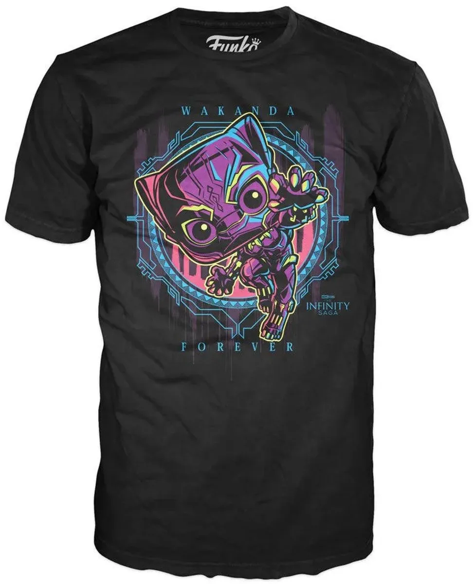 Funko Marvel Black Panther Bobble Head POP - T-shirt M - afbeelding 2 van 6