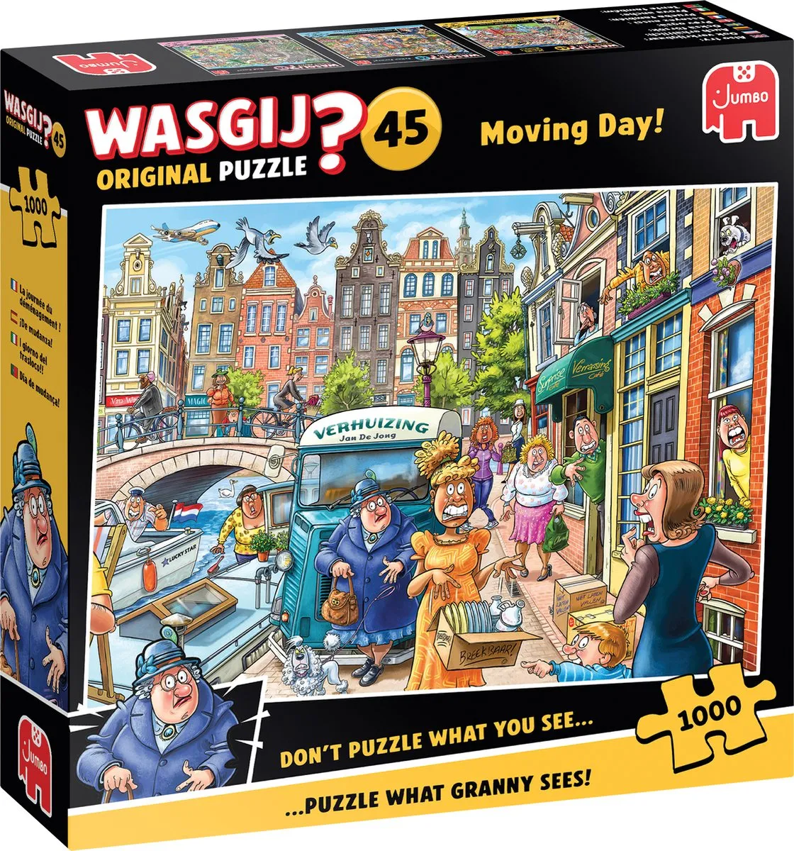 Wasgij Original 45 Verhuisdag Legpuzzel 1000 Stuks - Meerkleurig