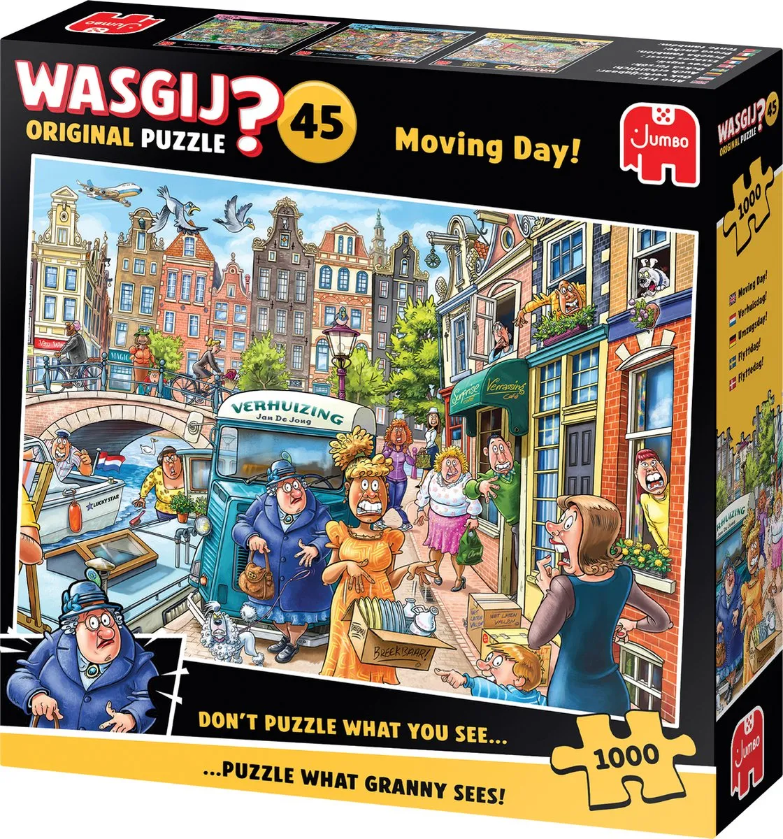 Wasgij Original 45 Verhuisdag Legpuzzel 1000 Stuks - Meerkleurig