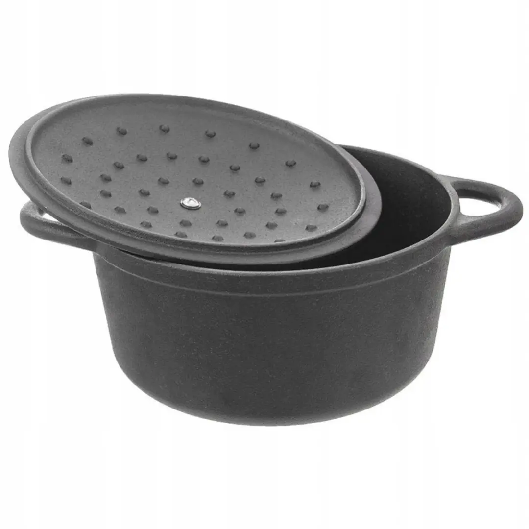 Orion Gietijzeren Stoofpan 2.7L - Zwart - afbeelding 5 van 5