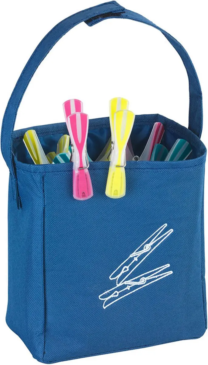 Wenko Ophangbare Wasknijperzak Blauw