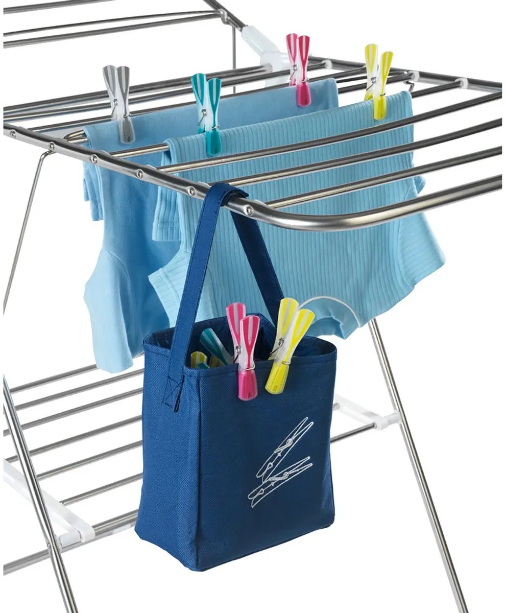 Wenko Ophangbare Wasknijperzak Blauw