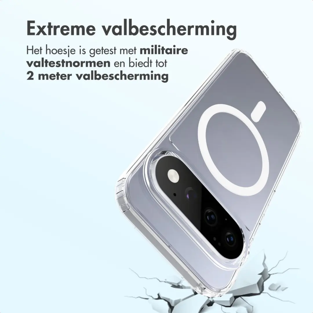 Accezz Xtreme Impact Backcover Hoesje Google Pixel 11 Pro - Transparant