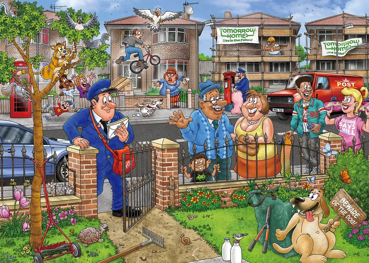 Wasgij Destiny 31 - Levering aan huis! - 1000 stukjes