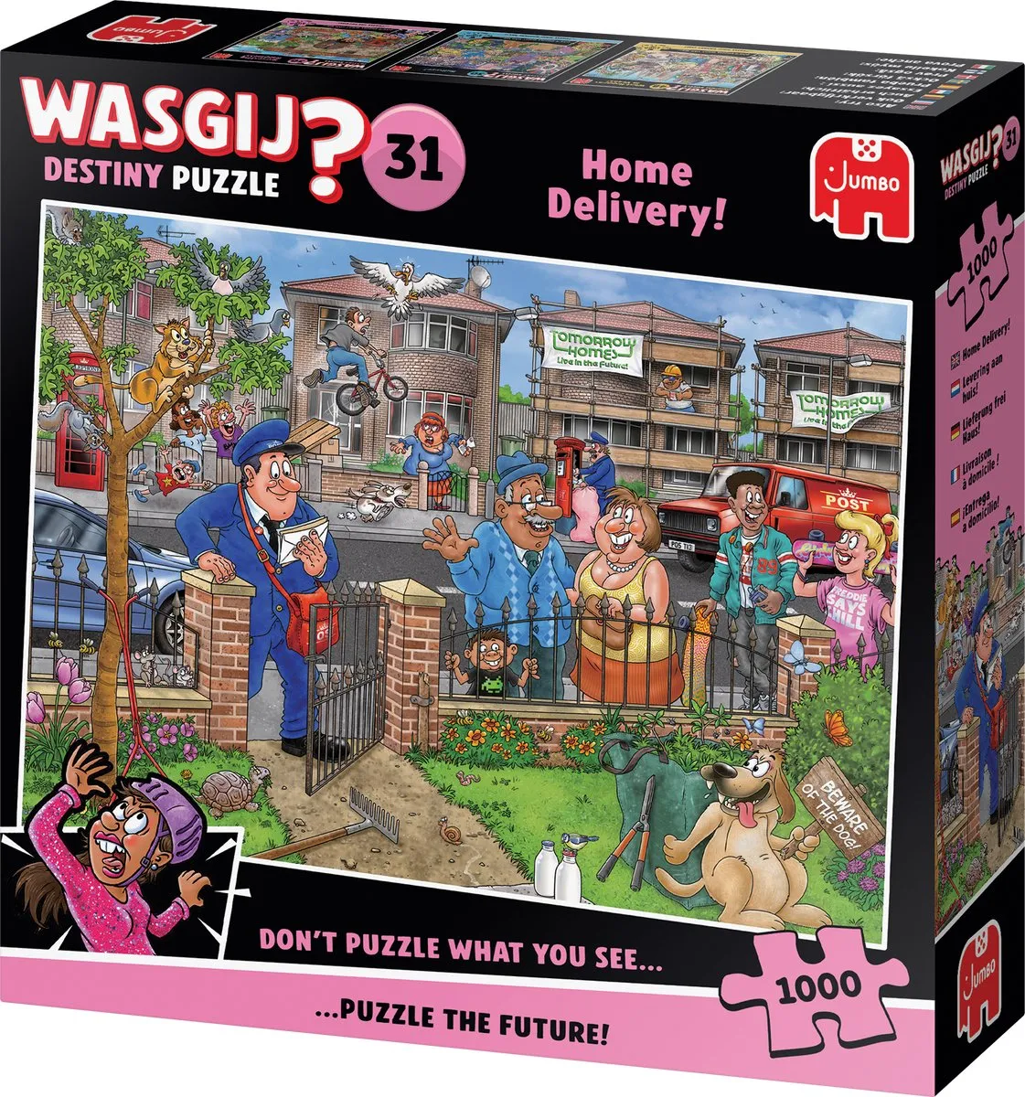 Wasgij Destiny 31 - Levering aan huis! - 1000 stukjes