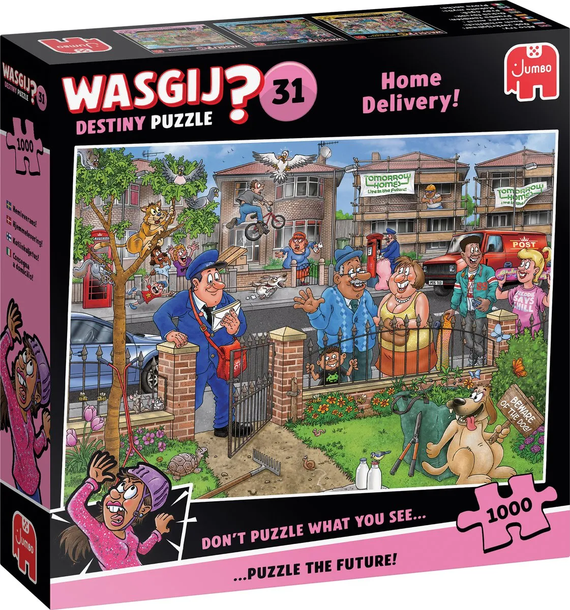 Wasgij Destiny 31 - Levering aan huis! - 1000 stukjes