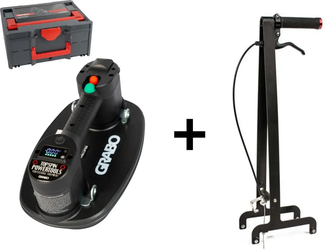 Grabo Pro in Koffer Erguo S1 Handvacuümzuiger