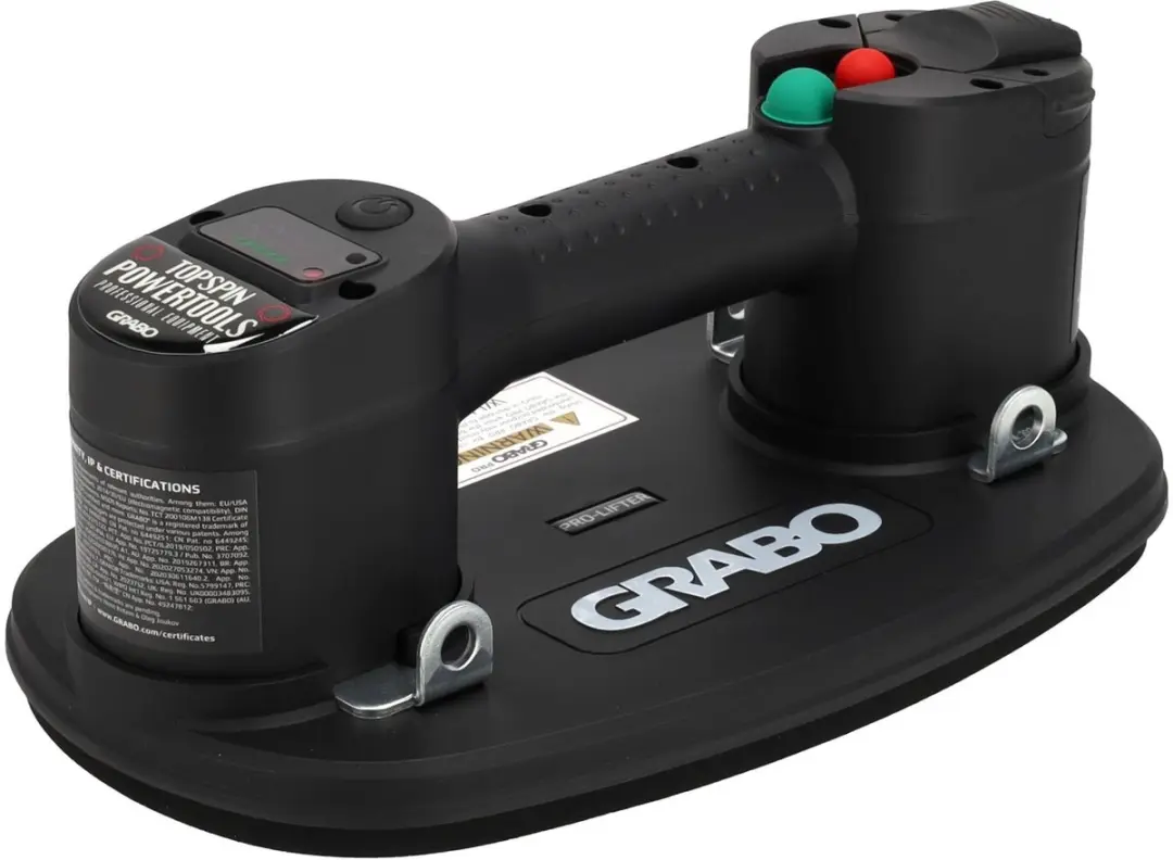 Grabo Pro in Koffer Erguo S1 Handvacuümzuiger - 120 kg Hefvermogen