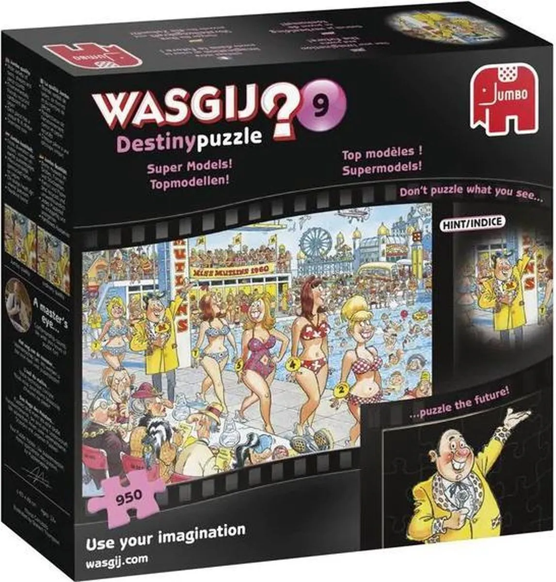 Wasgij Destiny 9 Puzzel Supermodellen - 950 stukjes