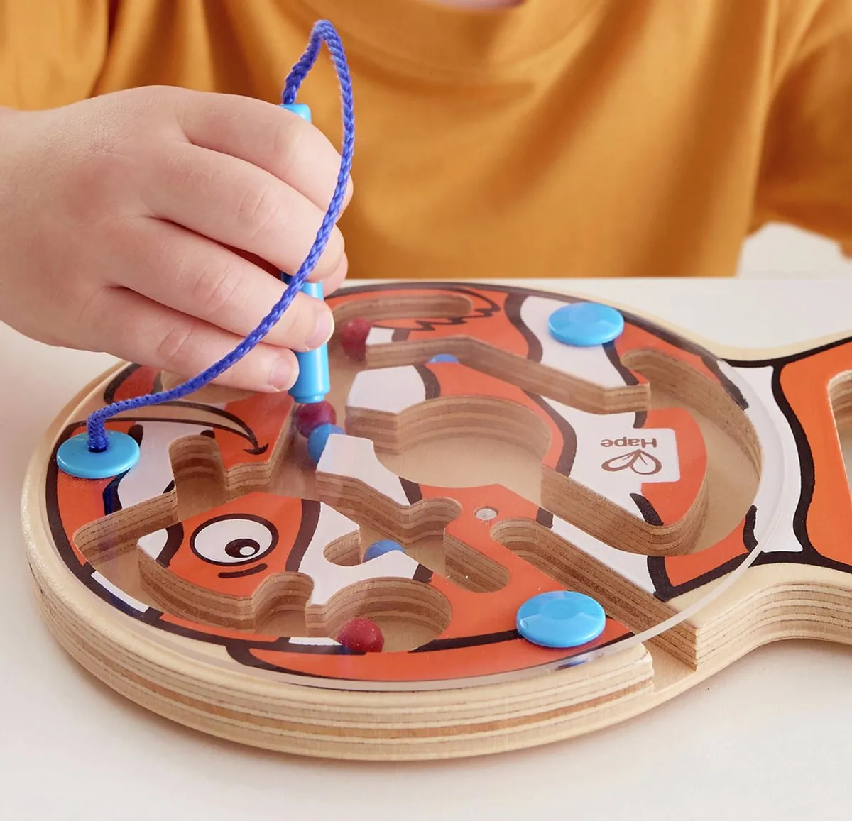 Hape Go-Fish-Go Doolhofspel - Veelkleurig