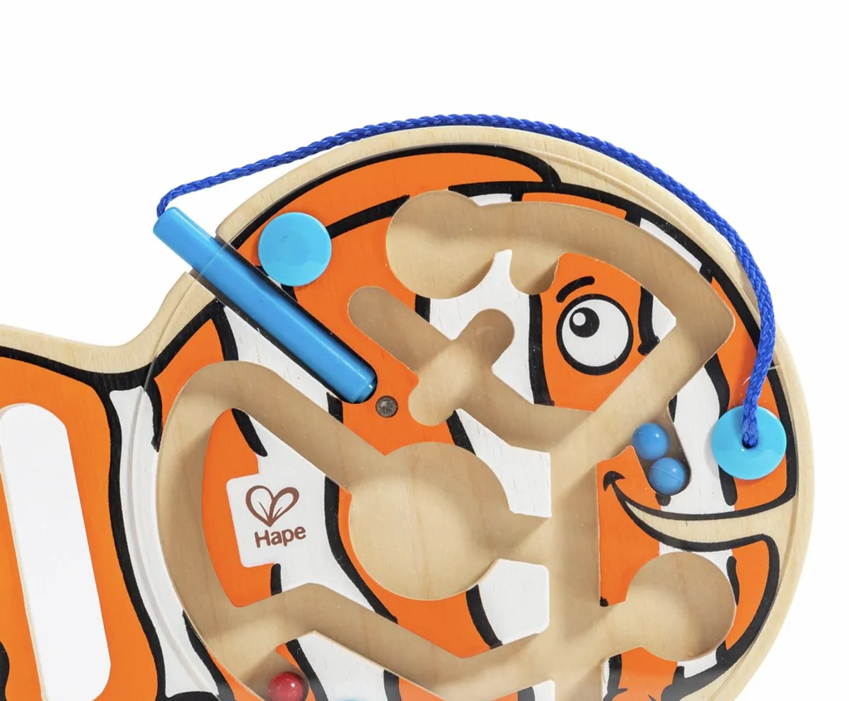 Hape Go-Fish-Go Doolhofspel - Veelkleurig