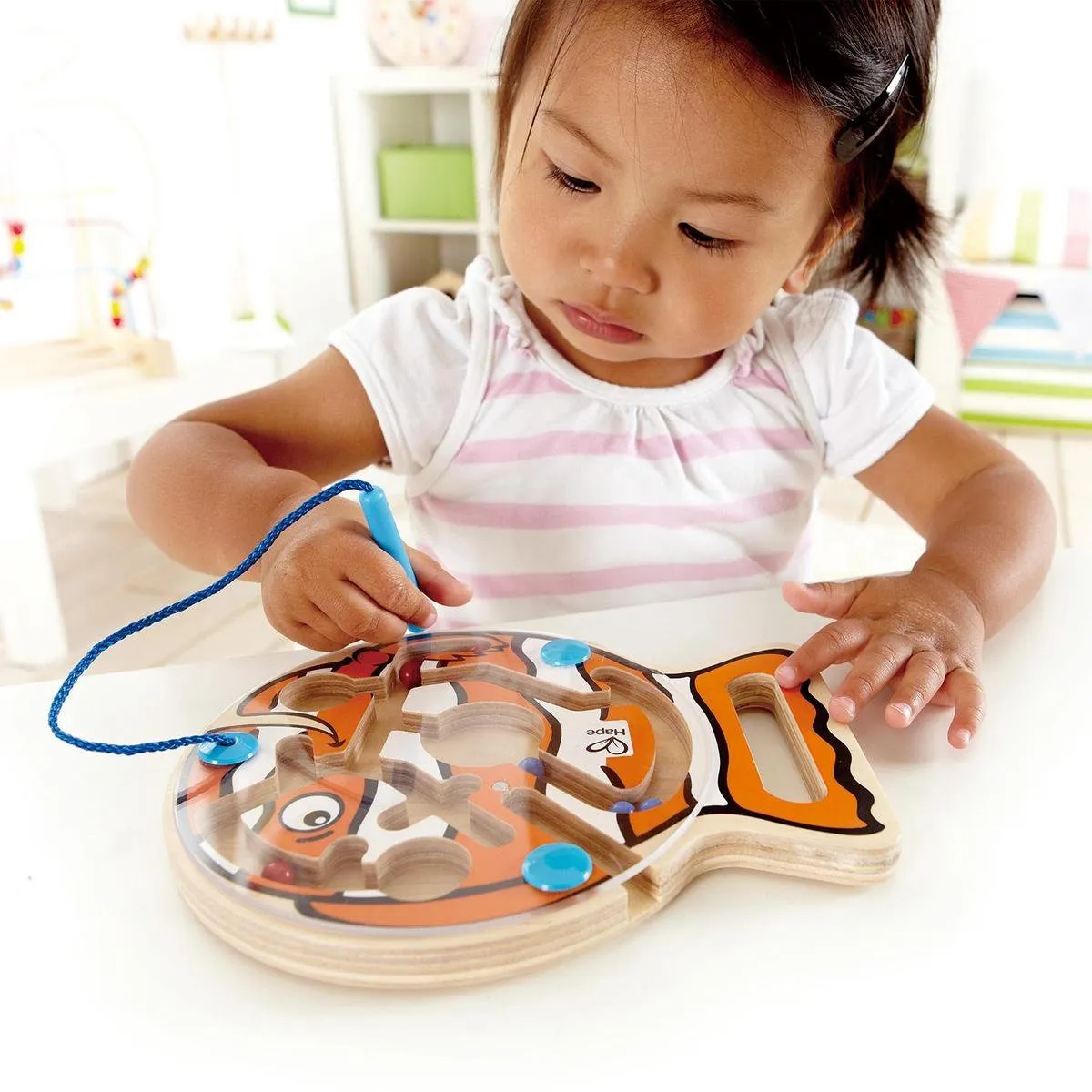 Hape Go-Fish-Go Doolhofspel - Veelkleurig