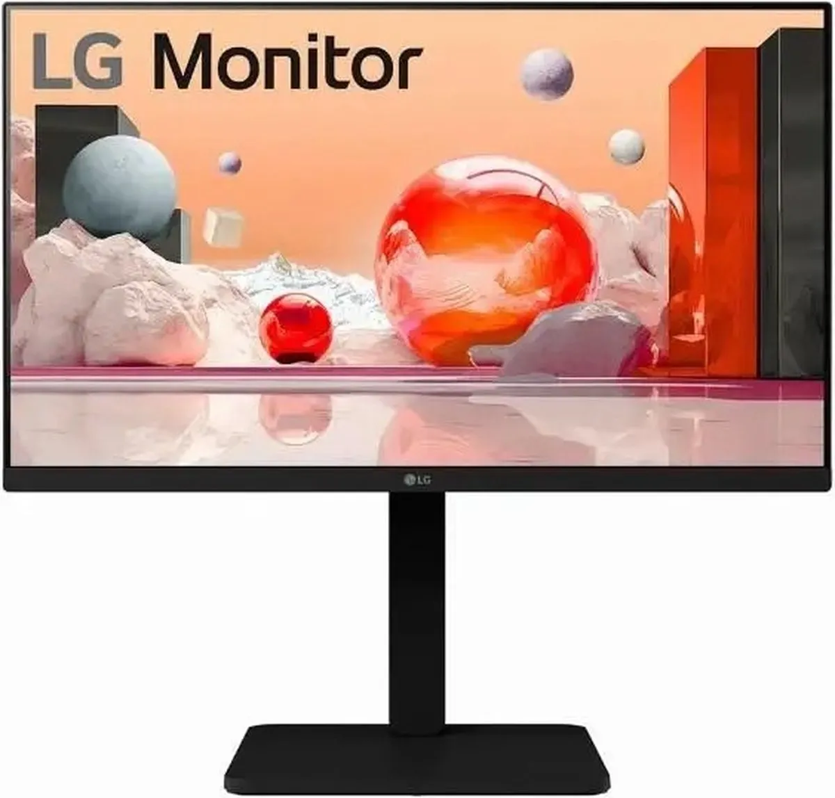 LG 24BA450 Full HD IPS Monitor 24 inch - 100Hz