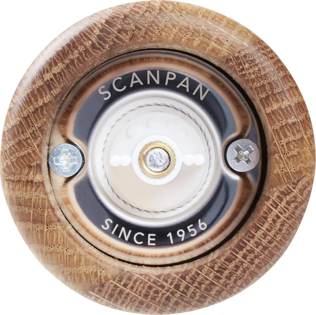 Scanpan Maitre'D Zout- en Pepermolen - 5,5cm - Eikenhout - afbeelding 6 van 6