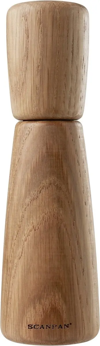 Scanpan Maitre'D Zout- en Pepermolen - 5,5cm - Eikenhout
