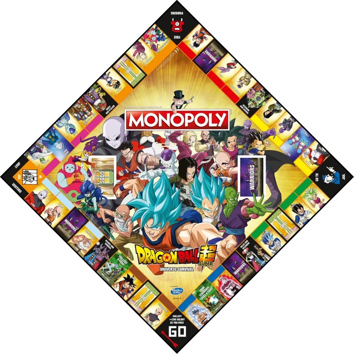 Hasbro Monopoly Dragonball Super Bordspel - 2-6 Spelers
