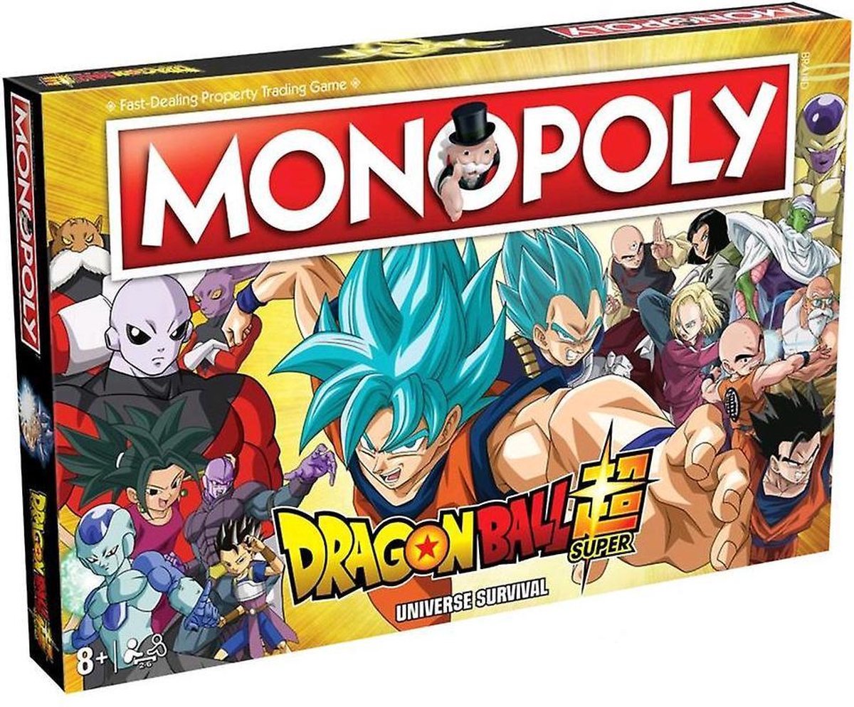 Hasbro Monopoly Dragonball Super - Engelstalig bordspel