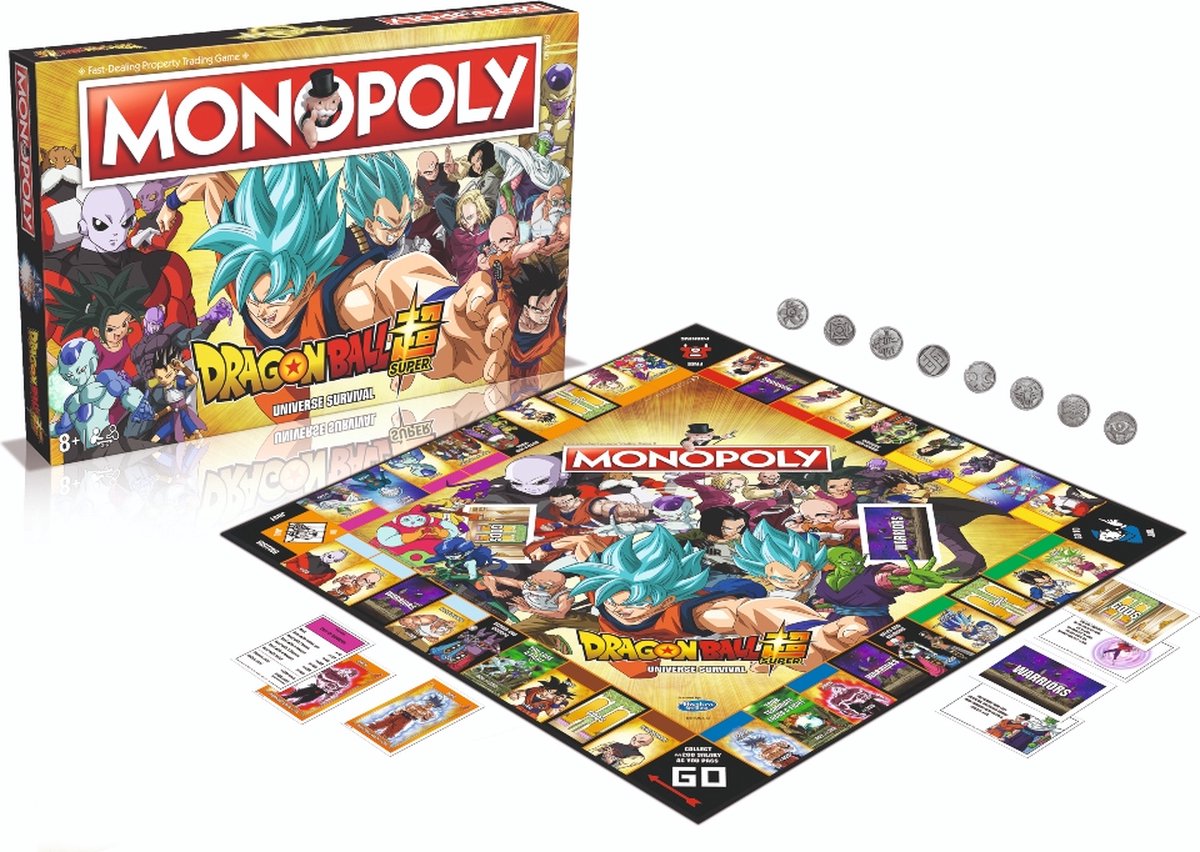 Hasbro Monopoly Dragonball Super - Engelstalig bordspel