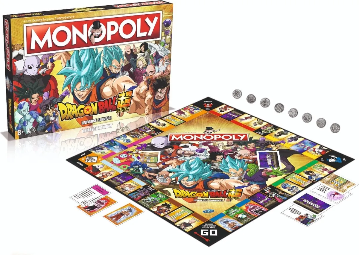 Hasbro Monopoly Dragonball Super Bordspel - 2-6 Spelers