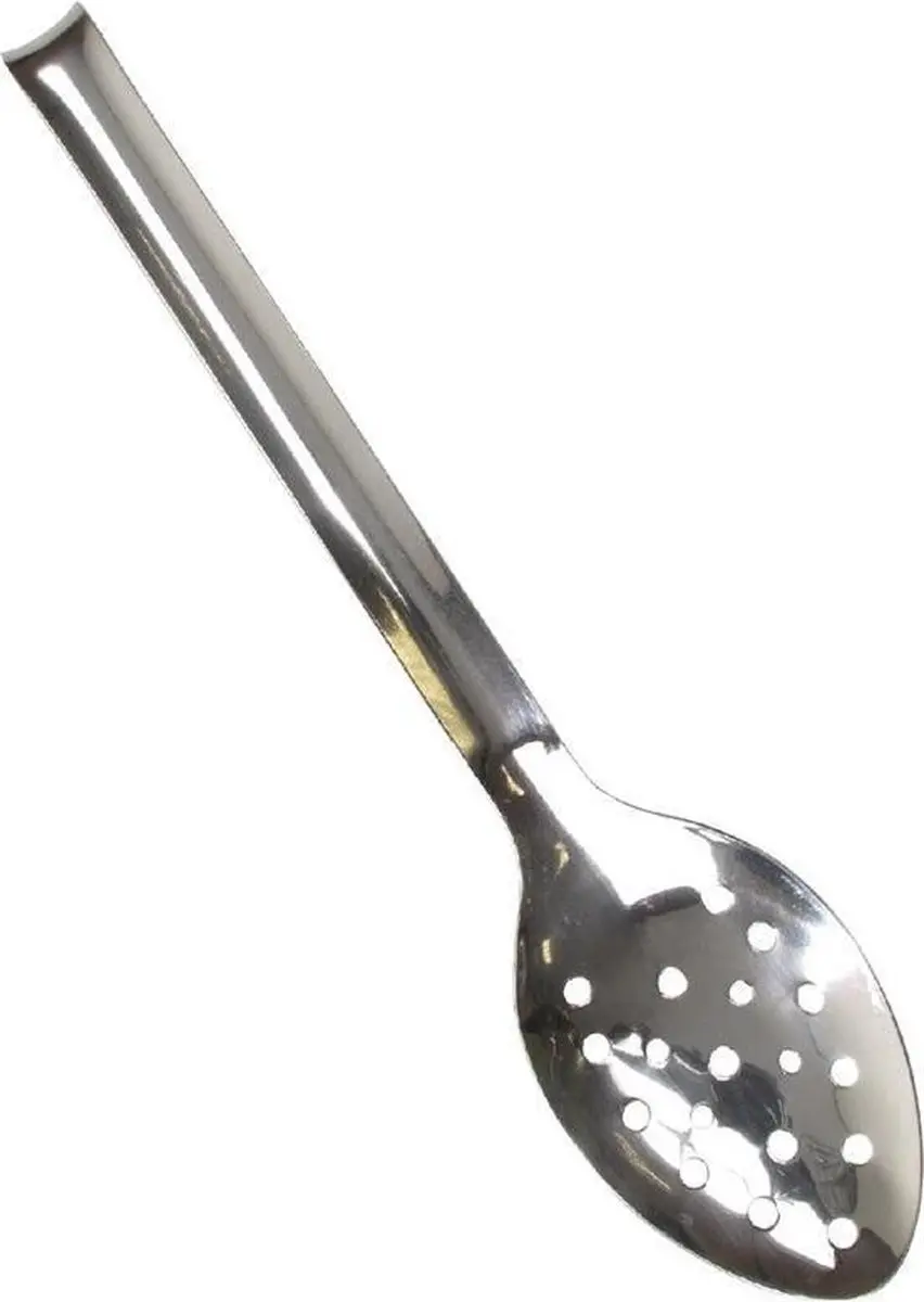 Vogue L670 Geperforeerde RVS Serveerlepel 30.5cm
