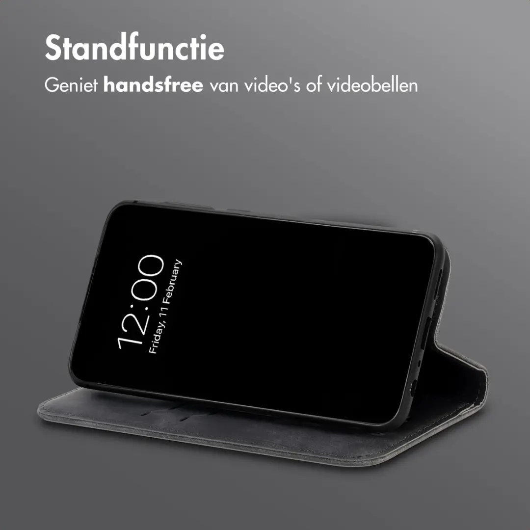 Imoshion Pixel 11 Hoesje - Slim Bookcase - 2 Stuks - Zwart - afbeelding 6 van 6