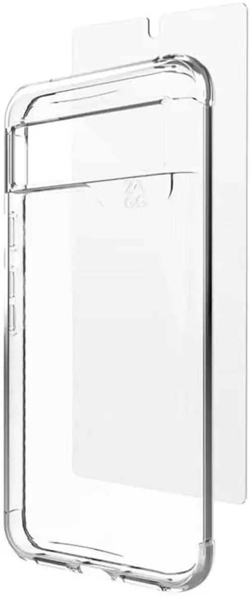 ZAGG Luxe Bundel Hoesje + Tempered Glass Google Pixel 8 - Transparant
