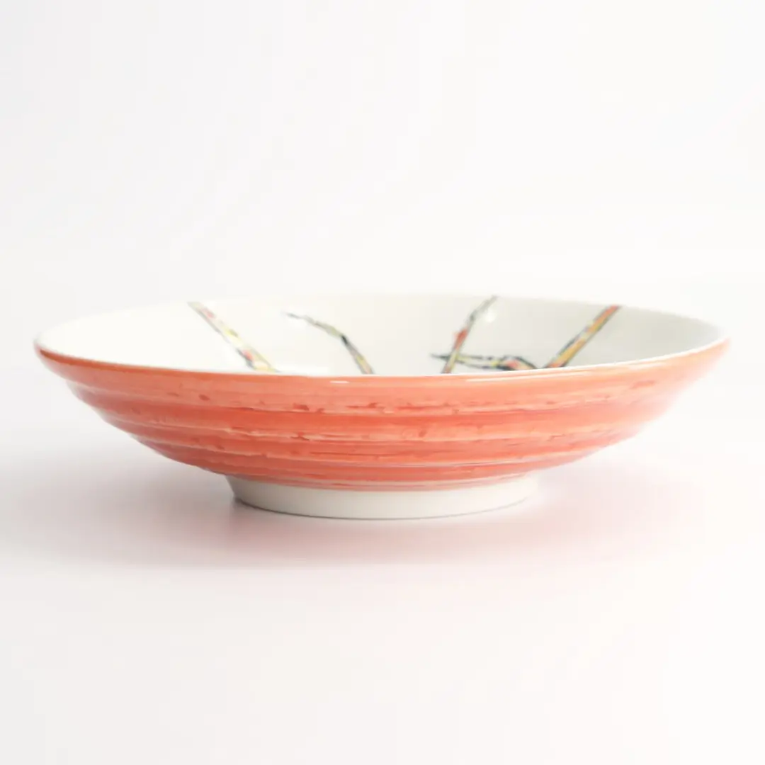 Tokyo Design Studio Diep Bord Kreeft Rood Ø21,7cm