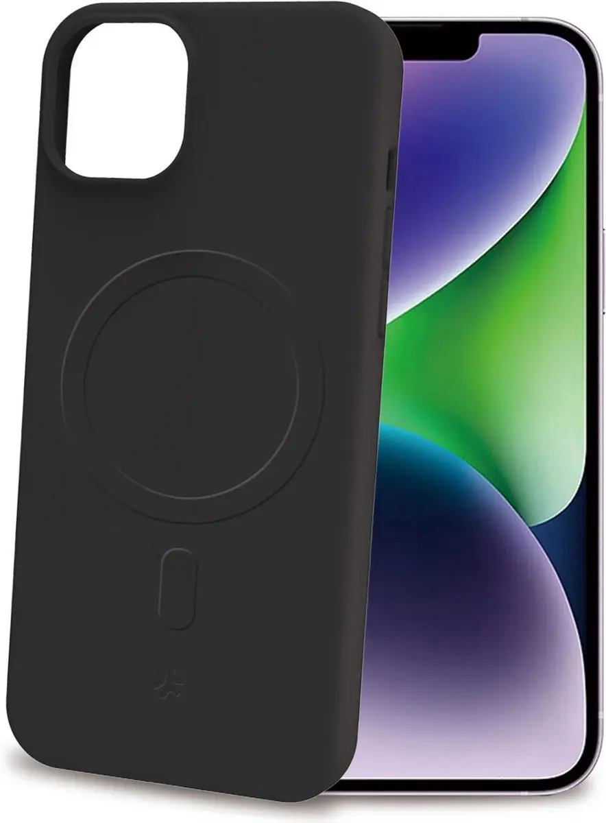 Celly Cromo Siliconen Hoesje iPhone 15 Plus