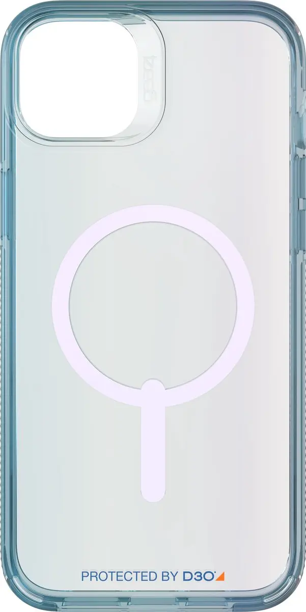 Gear4 ZAGG Milan Hoesje iPhone 14 Plus - MagSafe - Lichtblauw