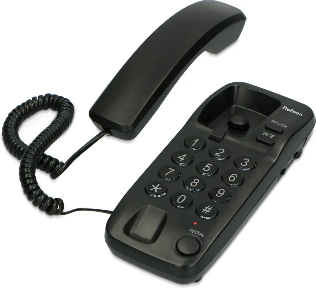 Alecto Profoon TX-115 Huistelefoon - Zwart - afbeelding 3 van 6