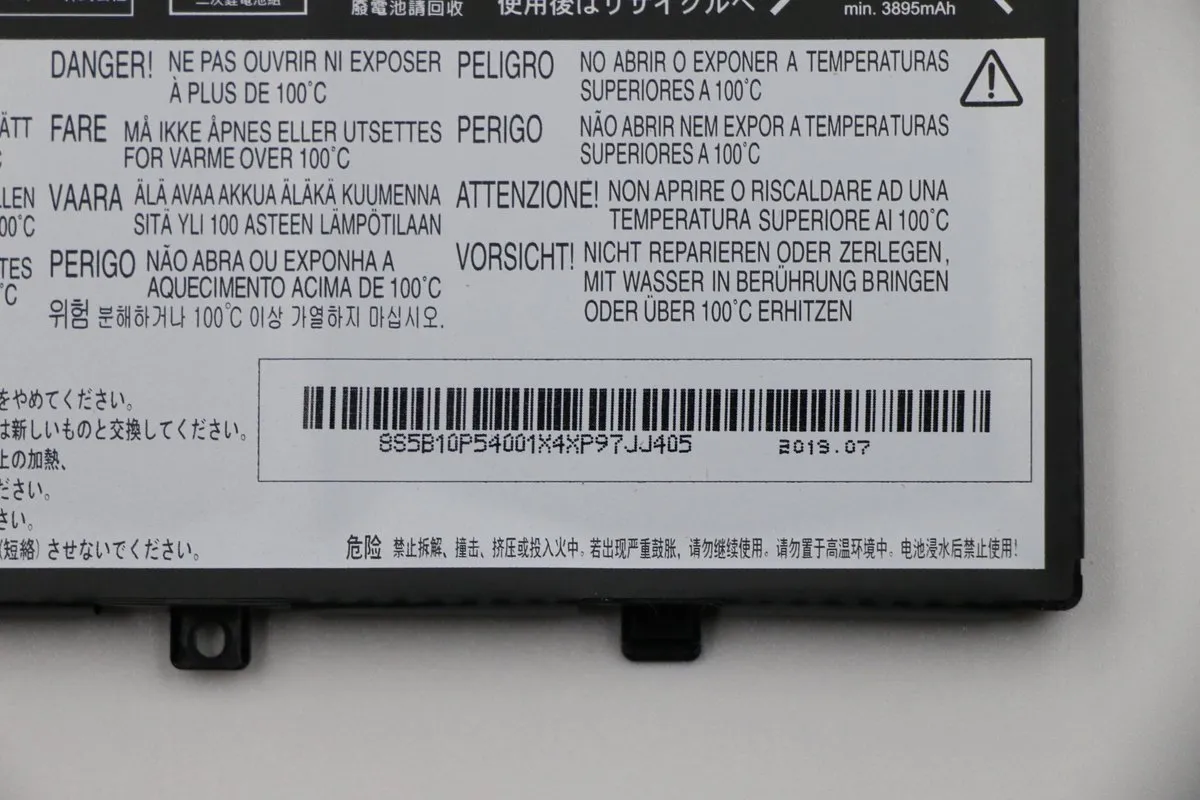 Lenovo Accu 5B10P54001 2400mAh - Laptop/Smartwatch - afbeelding 3 van 6