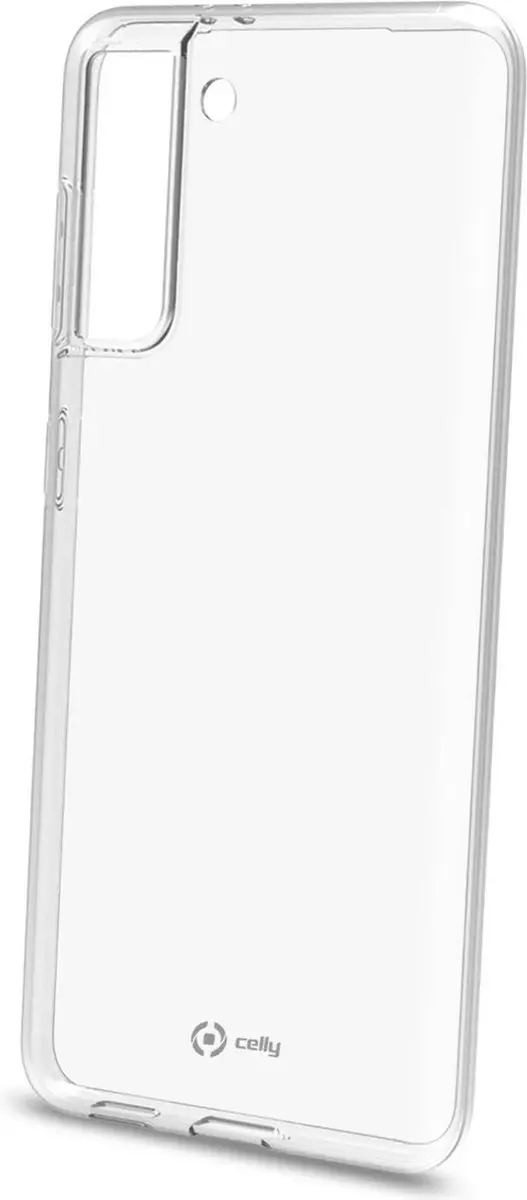 Celly Gelskin Siliconen Hoesje S21 - Transparant