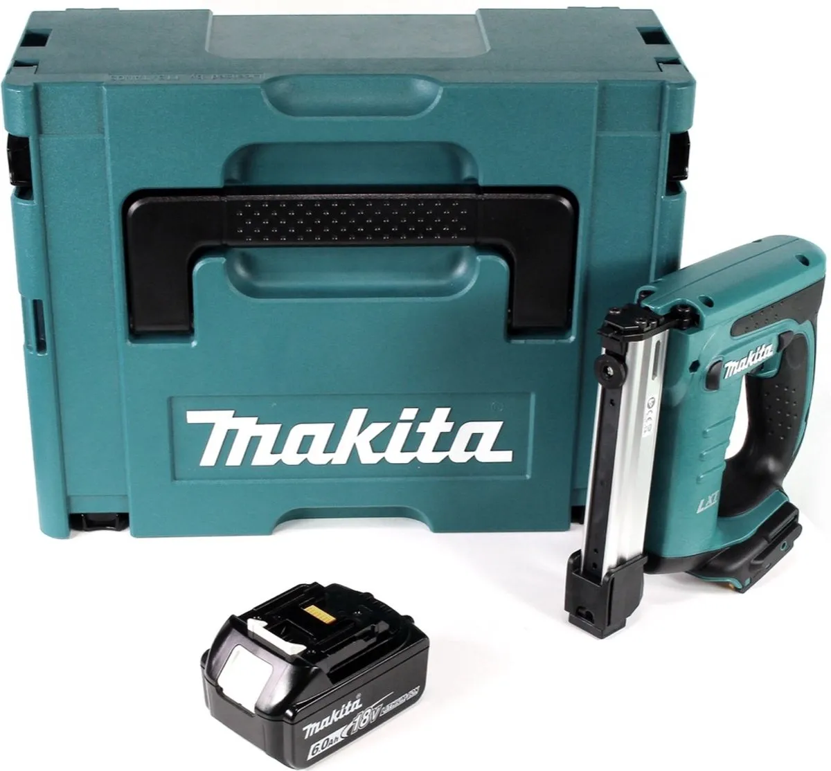 Makita DST 221 G1J Tacker - 18V - 6.0Ah - 1x BL1860B - Makpac - afbeelding 4 van 5