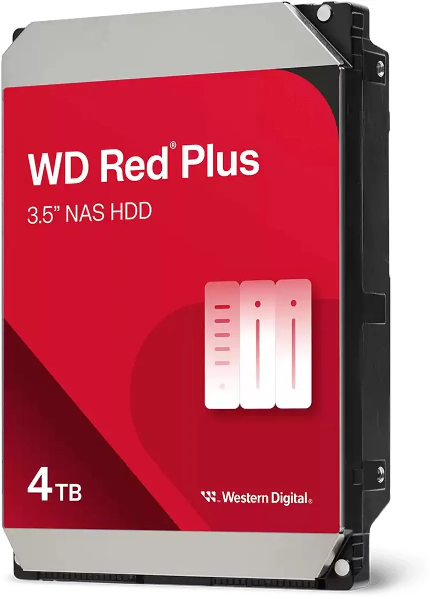 Western Digital Red Plus WD40EFZZ NAS HDD 4TB
