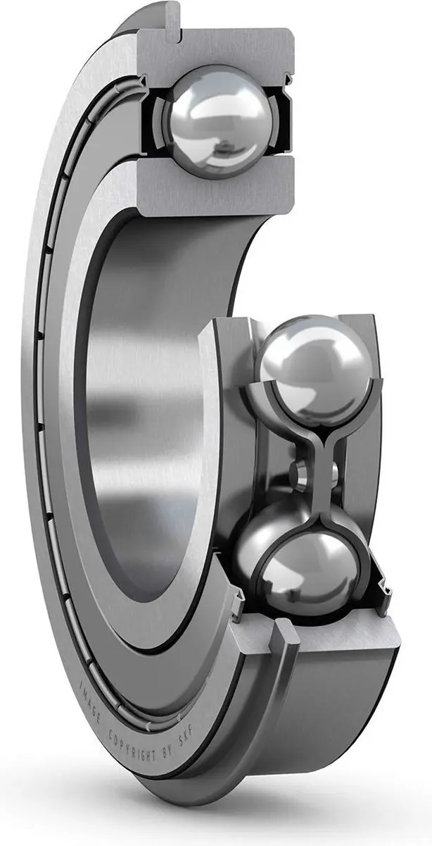 SKF 6004-2ZNR Kogellager 20x42x12mm