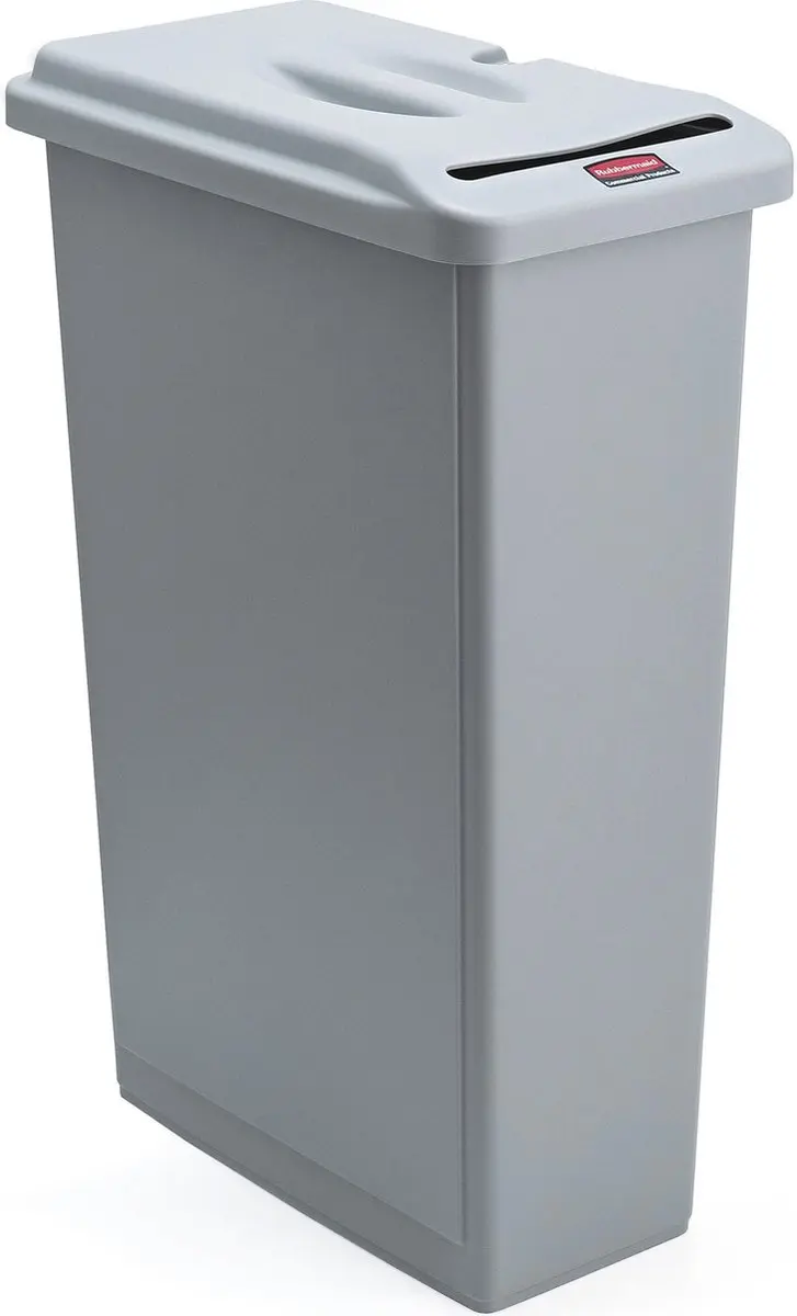 Rubbermaid Slim Jim Combo Confidezential 394821 Afvalbak 87L