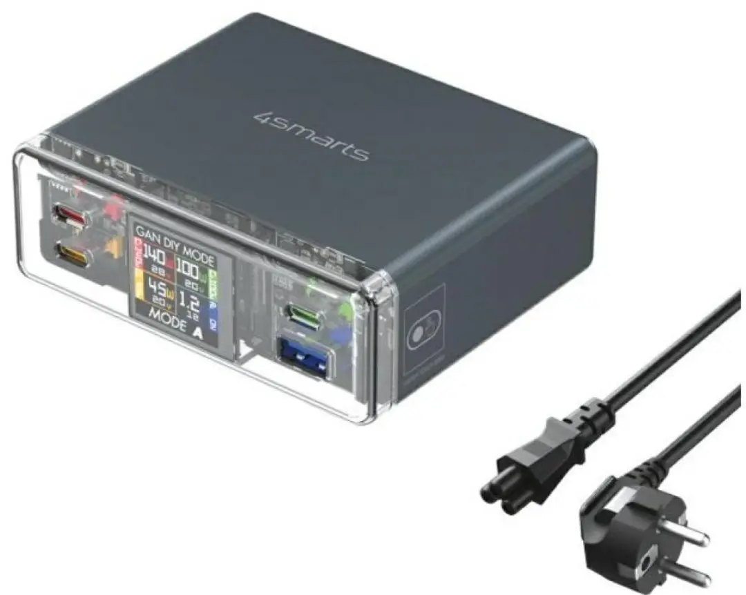 4Smarts GS-ZAS-4SMR-0022 4-in-1 Snellader GaN