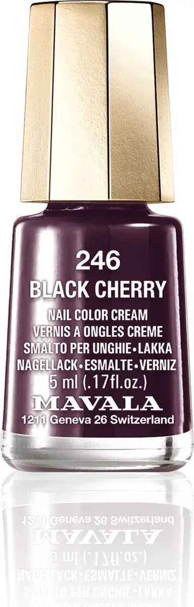 Mavala Nagellak 246 Black Cherry 5ml