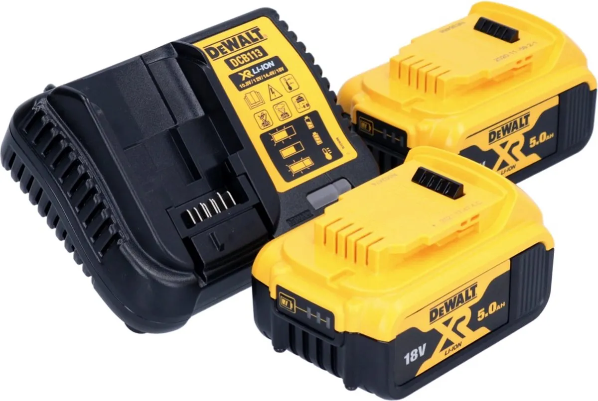 DeWalt DCF892P2 Accu-slagmoersleutel 18V 812Nm - 2x 5.0Ah accu + lader - afbeelding 5 van 5