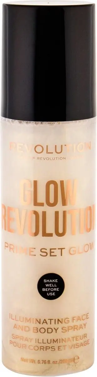 Makeup Revolution Glow Revolution Prime Set Brightening Body Spray 200ml