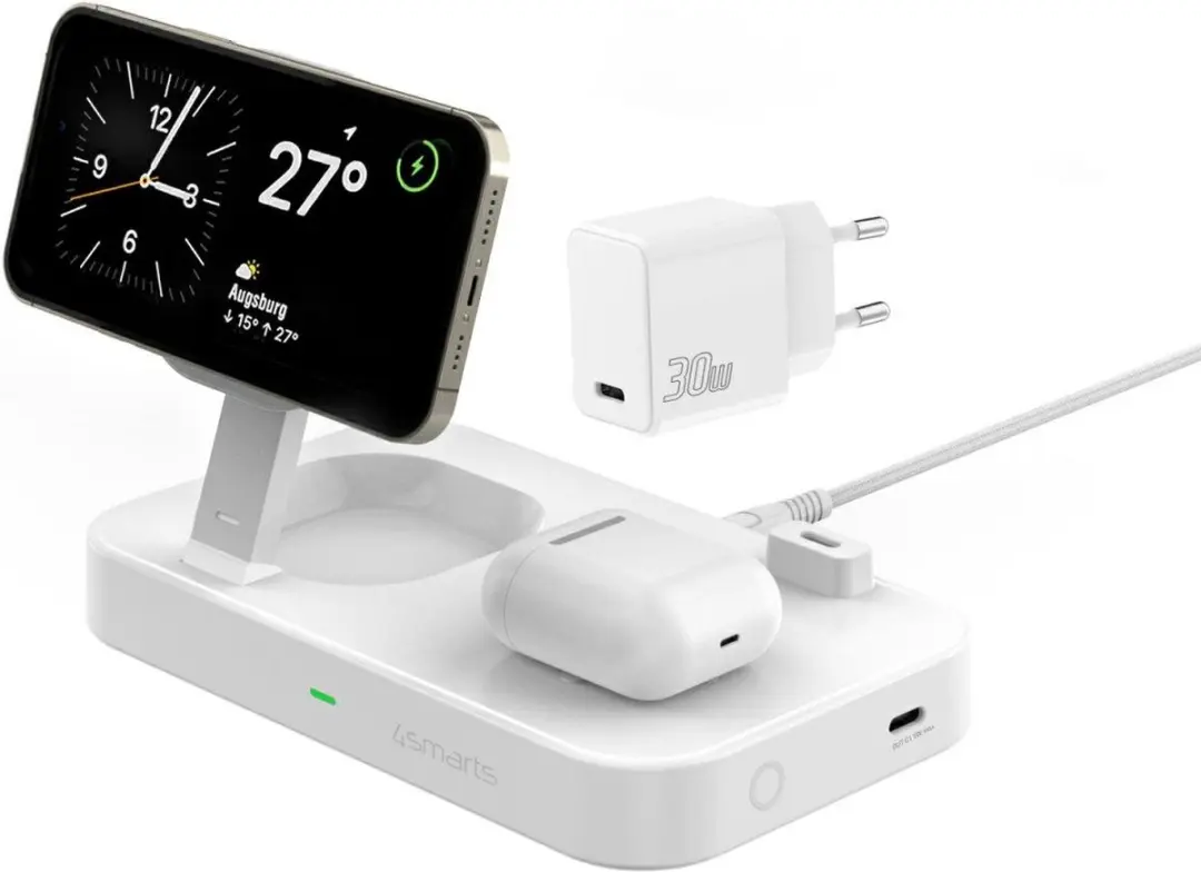 4Smarts 5-in-1 Qi Oplaadstation 25W