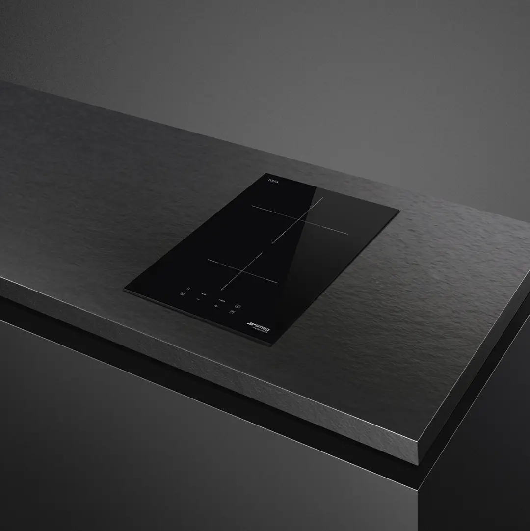 Smeg SI2321D Inductiekookplaat 30cm - 2 Zones - Zwart