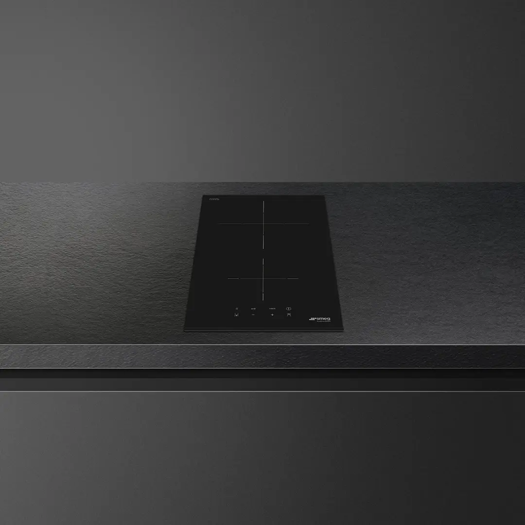 Smeg SI2321D Inductiekookplaat 30cm - 2 Zones - Zwart