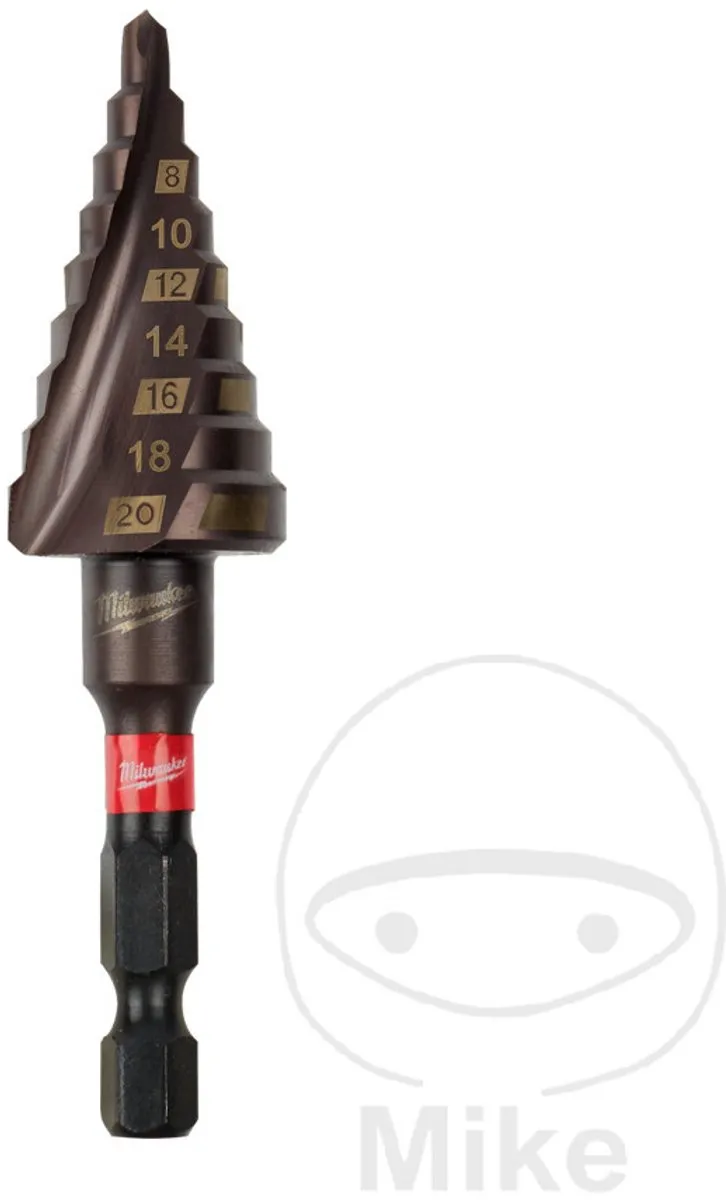 Milwaukee Stappenboor ⌀4-20mm - Zwart